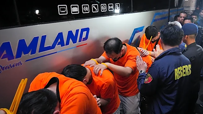 Indonesian police arrest 321 foreigners in an operation to crack down on banned online gambling