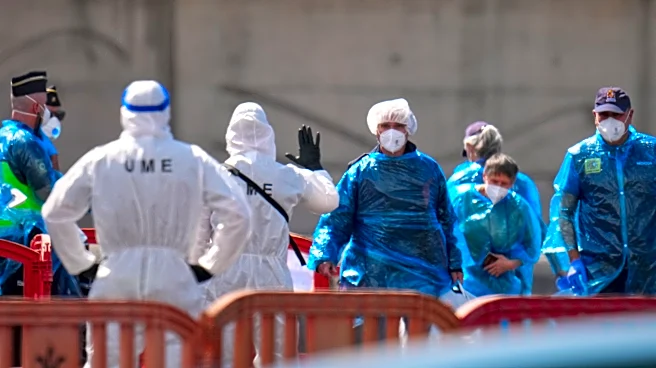 Passengers evacuated from hantavirus-stricken cruise ship begin flying home from Canary Islands