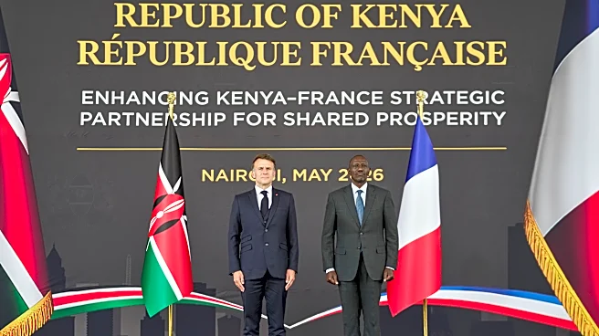 Changing geopolitics are in focus as France's Macron kicks off Kenya visit for an Africa summit