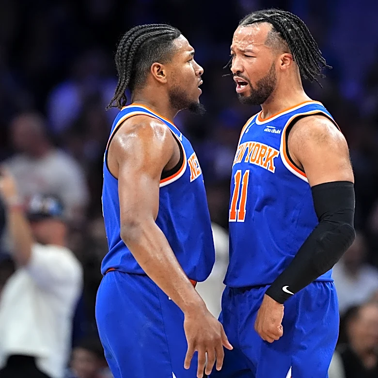 Knicks bury 76ers 144-114 behind Game 4 3-point barrage, back in East finals for 2nd straight year