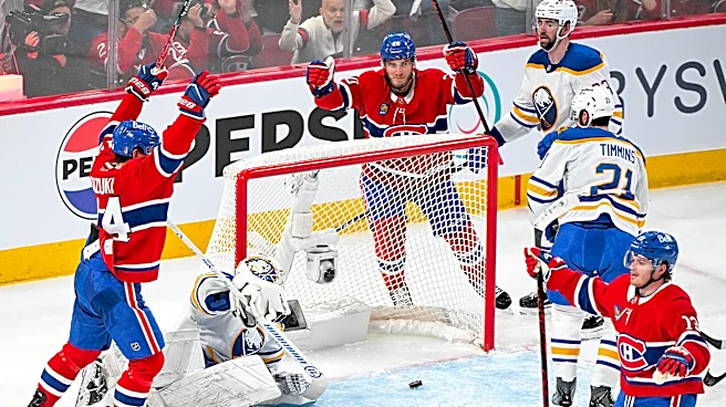 Canadiens beat Sabres 6-2 to take a 2-1 lead in the second-round Eastern Conference series