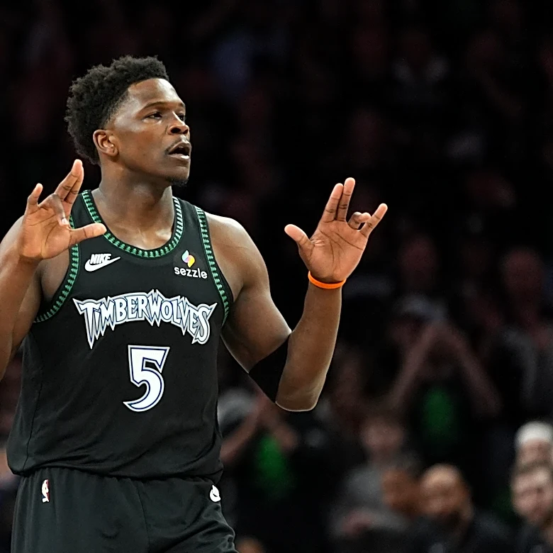 Edwards guides the Timberwolves past the Spurs 114-109 to tie the series after Wembanyama's ejection