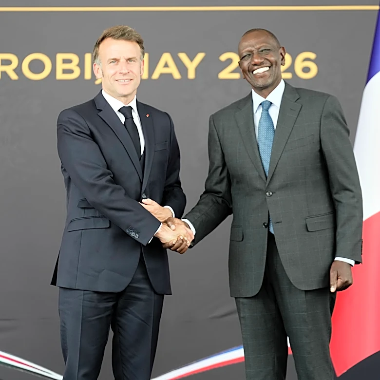 France woos Anglophone Africa at a summit in Kenya