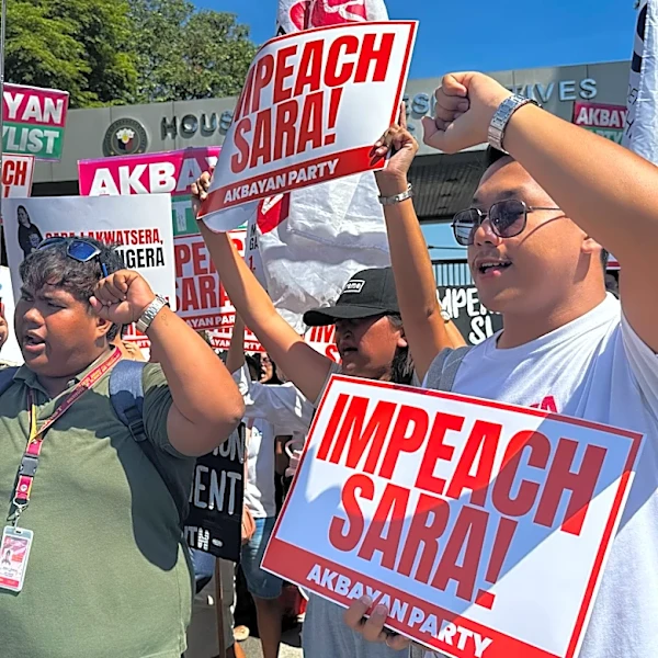 Philippine vice president impeached by lawmakers over suspected wealth and threats