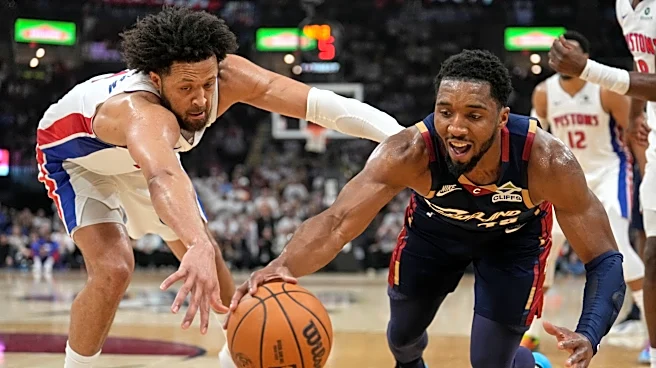Mitchell ties NBA playoff mark with 39 points in 2nd half as Cavs even series vs. Pistons 112-103