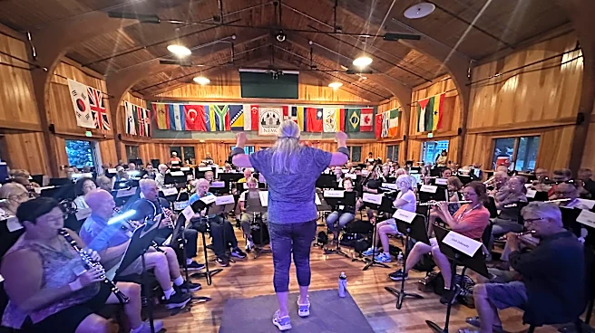 Adults relive the musical camaraderie of their youth at band camps reprised for grown-ups