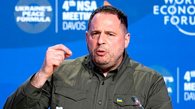 Ukraine officials name Zelenskyy's ex-chief of staff as a suspect in money-laundering probe