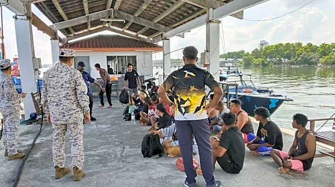 Malaysia searches for 14 missing Indonesians after a migrant boat sinks