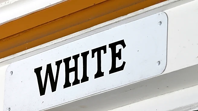 Separate and unequal: The 'Whites Only' sign was a visible reminder of American racism