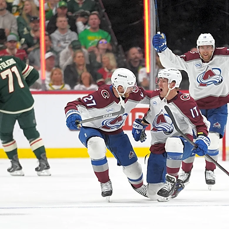 Avalanche depth helps them grab a 3-1 series lead over Wild, with chance to clinch at home in Game 5