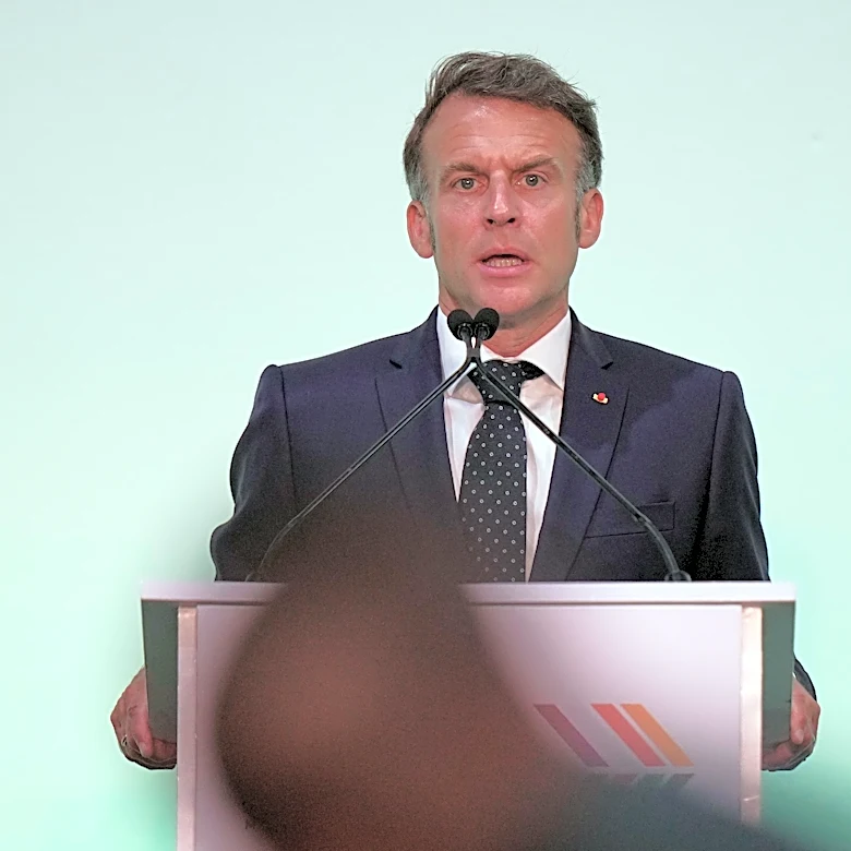 Macron faces backlash after interrupting Africa summit panel in Kenya