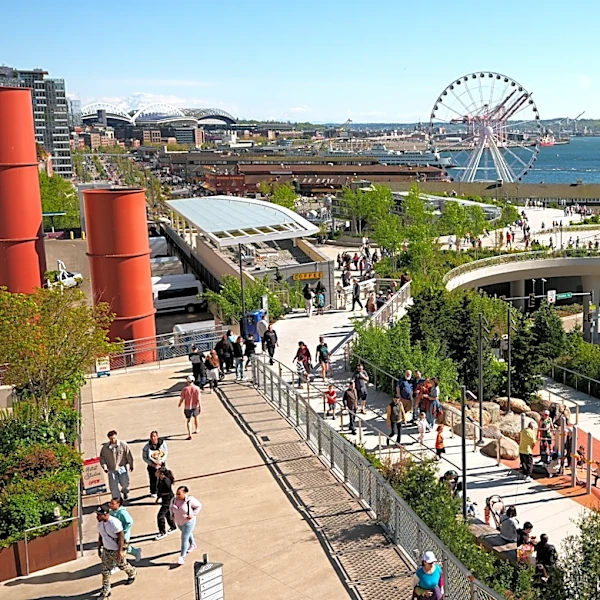 Seattle will host a floating World Cup fan zone on the city's waterfront