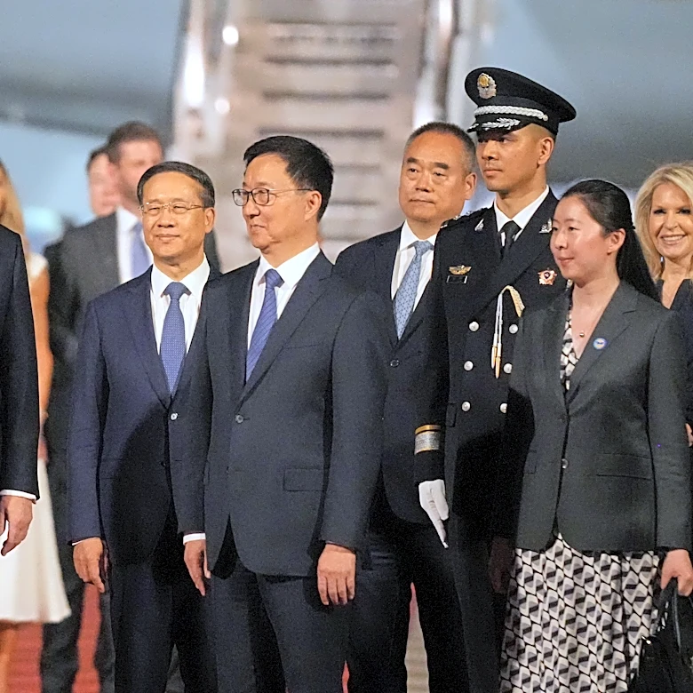 The Latest: Presidents Xi Jinping and Donald Trump meet in Beijing for high-profile summit