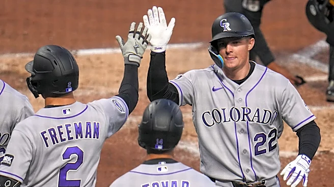 Moniak has 3 hits, McCarthy gets unassisted double play from LF as Rockies beat Pirates 10-4