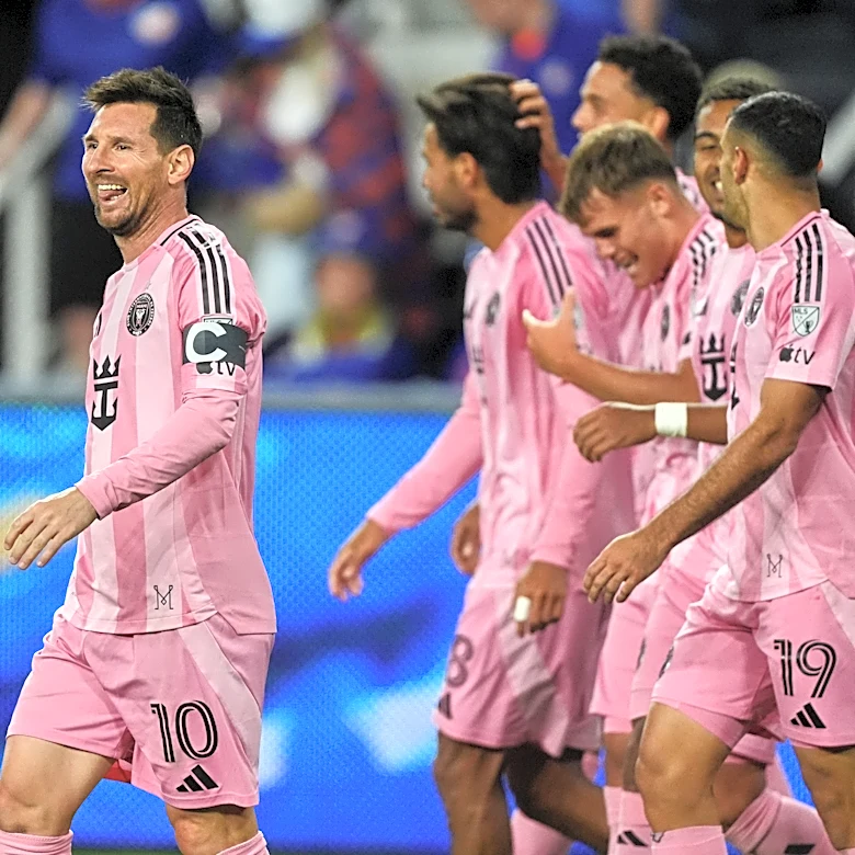 Messi has 2 goals and an assist as Inter Miami rallies for 5-3 victory over Cincinnati
