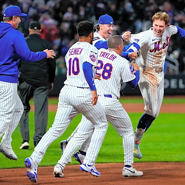 Benge walk-off single in 10th gives Mets 3-2 win over Tigers, atones for earlier misplay