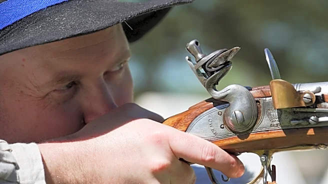 Muskets like those from 1776 are mostly exempt from today’s gun laws