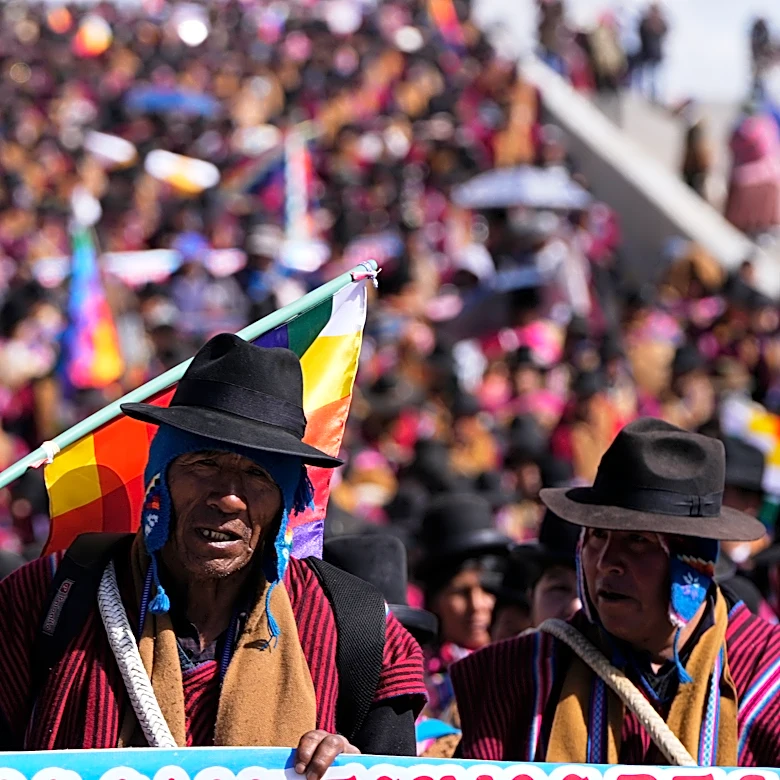Clashes erupt in Bolivia as miners set off dynamite and police fire tear gas