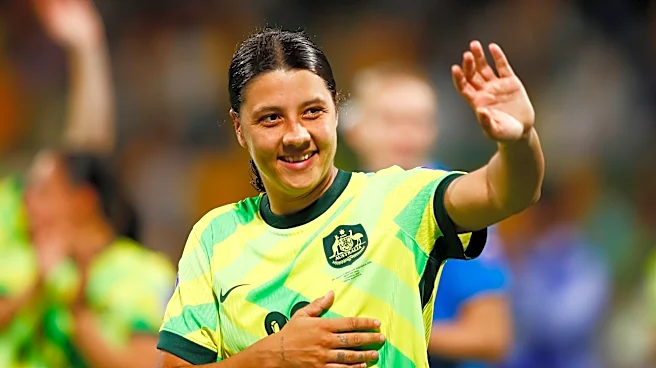 Australian striker Sam Kerr says she's leaving Chelsea after 6-plus seasons