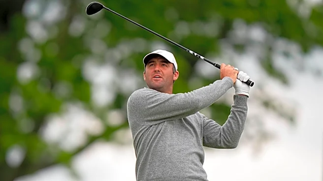 Scottie Scheffler part of 7-way tie for the lead at PGA Championship