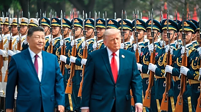 The Latest: Trump wraps up China visit and holds private meeting with Chinese leader Xi Jinping