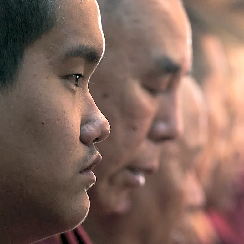 Photos of US-born teen Buddhist lama now studying near the Himalayas to become a monk
