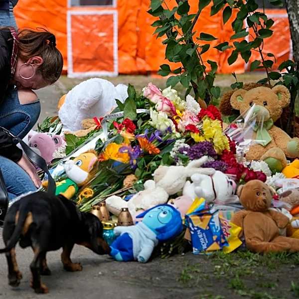 Kyiv mourns as death toll from Russian attack in the Ukrainian capital rises to 24