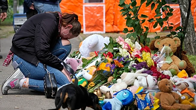 Kyiv mourns as death toll from Russian attack in the Ukrainian capital rises to 24