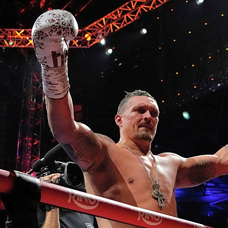 Don't expect Oleksandr Usyk to get into the ring with Jake Paul any time soon