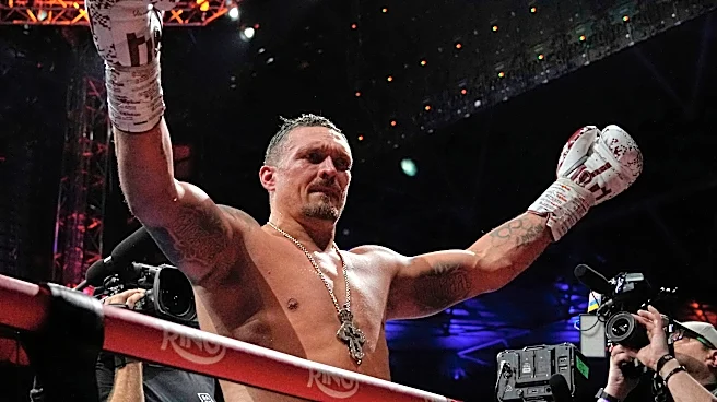 Don't expect Oleksandr Usyk to get into the ring with Jake Paul any time soon