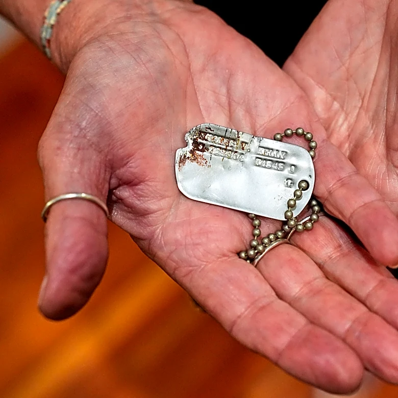Created as IDs, dog tags became a crucial link between military families and fallen troops