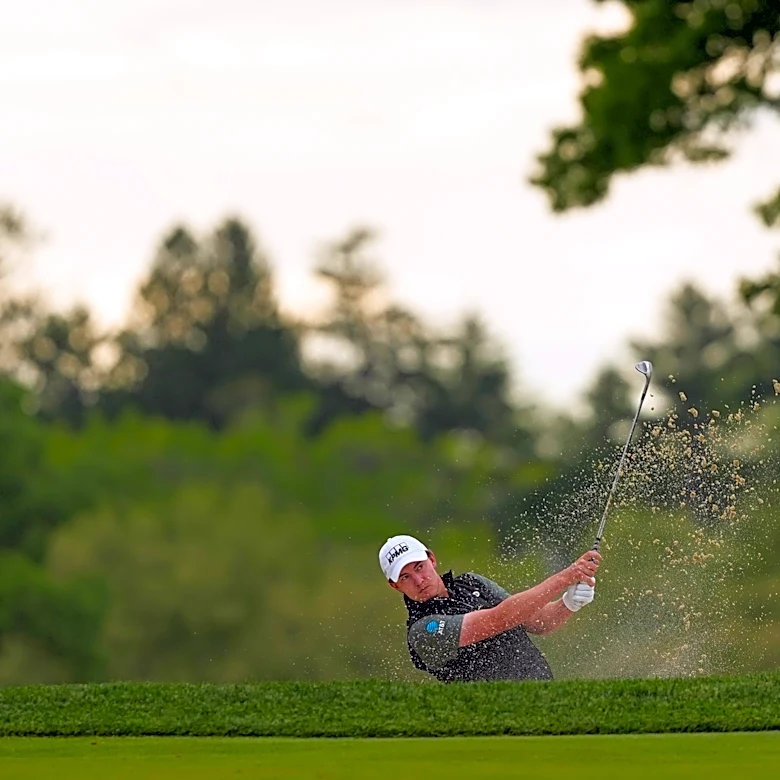Smalley and McNealy share PGA Championship lead with a long list of stars on their heels
