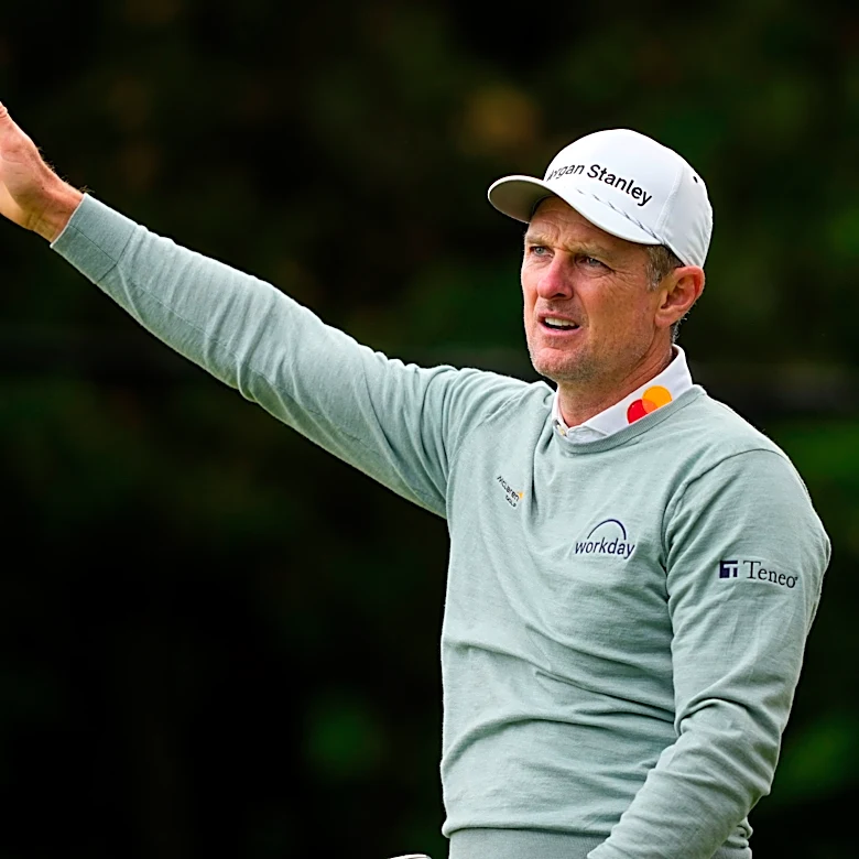 Rose's final-hole eagle ensures weekend tee times at the PGA Championship; DeChambeau misses cut