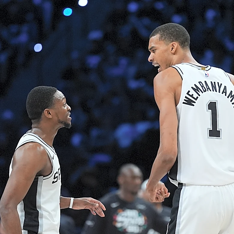 Spurs aren't thinking about being ahead of schedule. They're just focused on the conference finals.
