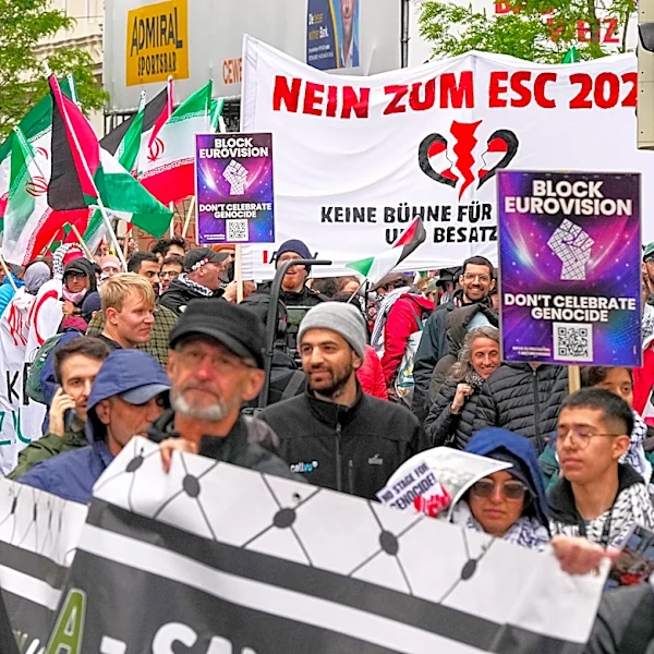 The Latest: The grand final in this year's Eurovision Song Contest gets underway in Vienna