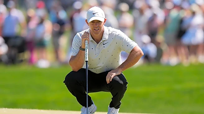 Rory McIlroy surges into PGA Championship contention with a 66 at Aronimink