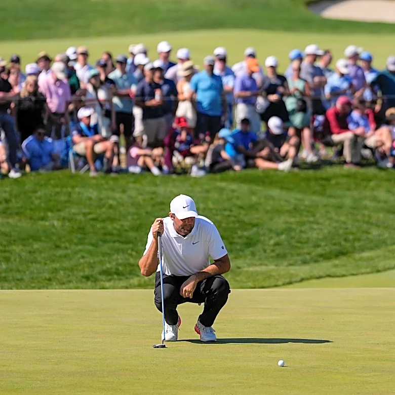 Scheffler’s putter goes cold, forcing big comeback for shot at 2nd straight PGA Championship