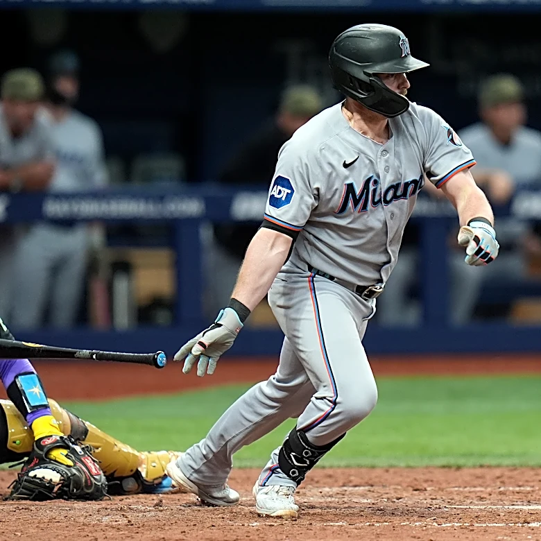 Marlins score 8 runs in 10th inning to top Rays 10-5