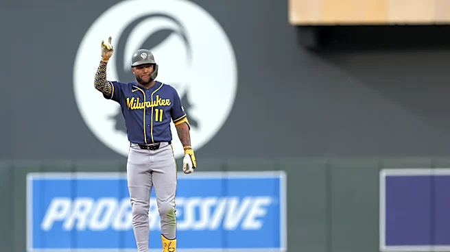 Chourio hits go-ahead homer, makes run-saving catch to lead Brewers past Twins 2-1