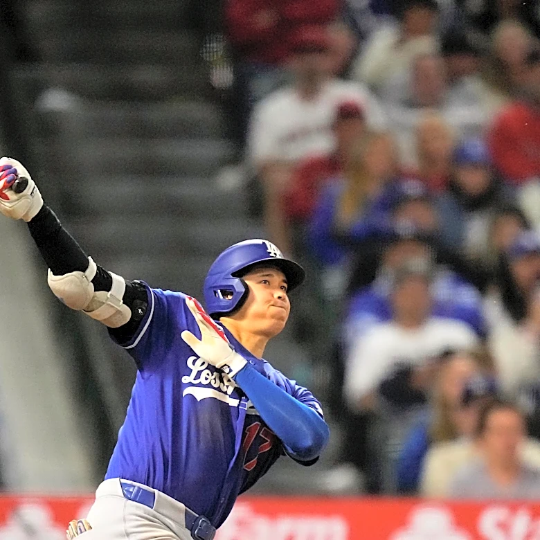 Shohei Ohtani getting on track with season-high 5 RBIs in Dodgers' rout of Angels