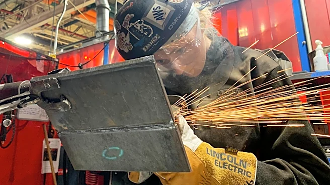 Community college student from Michigan to be 1st woman to represent US at world welding competition