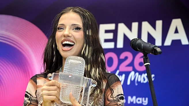 Bulgaria gives its Eurovision winner Dara a grand welcome upon her return home