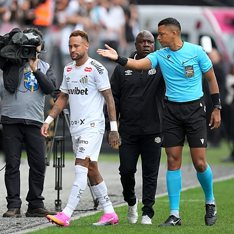 Neymar angry at being accidentally substituted in last match before Brazil announces World Cup squad