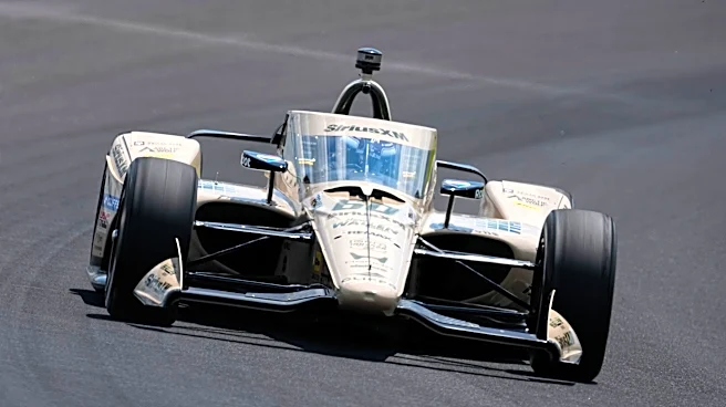 Felix Rosenqvist posts fastest 4-lap average in 1st round of Indianapolis 500 qualifying