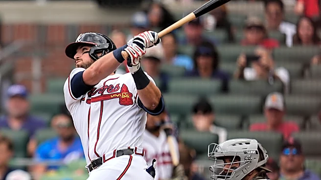 Riley, Holmes lead Braves to another series win with an 8-1 rout of the Red Sox