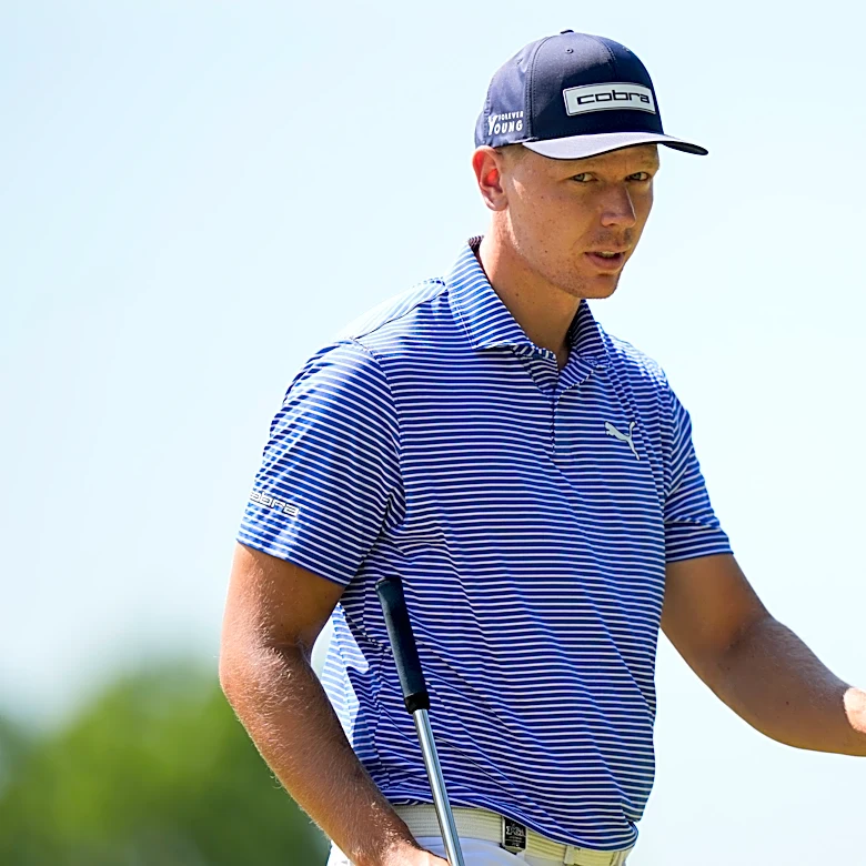 Matti Schmid takes the PGA Championship lead at the turn. Justin Thomas posts a 65 and waits
