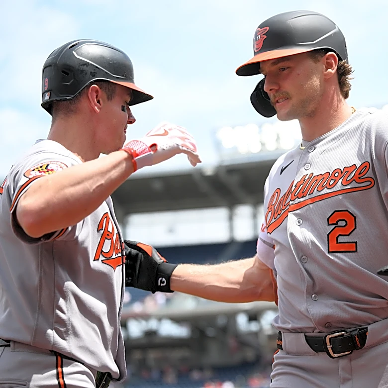Gunnar Henderson hits 10th HR for 1st of 4 hits in Orioles' 7-3 win over Nationals