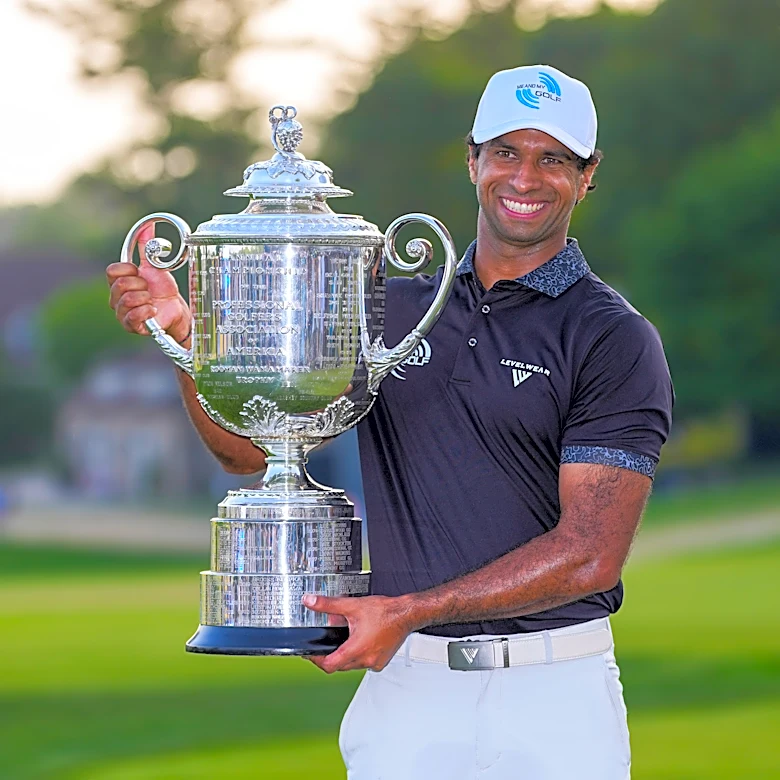 Aaron Rai leans on humble roots and hard work to become a major champion