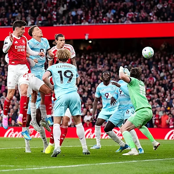 Arsenal on the verge of Premier League title after beating Burnley