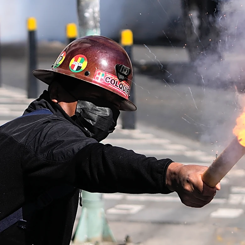Bolivia protesters allied with ex-leader Morales clash with police as unrest widens